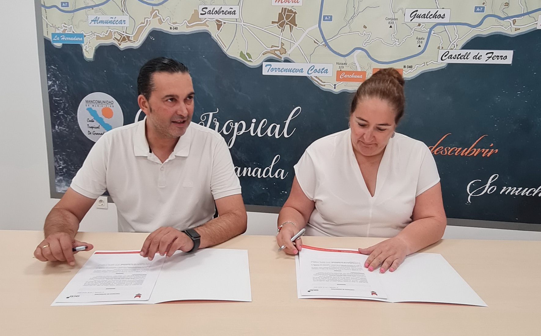Mancomunidad Costa Tropical renueva su convenio de colaboración con el CB Granada